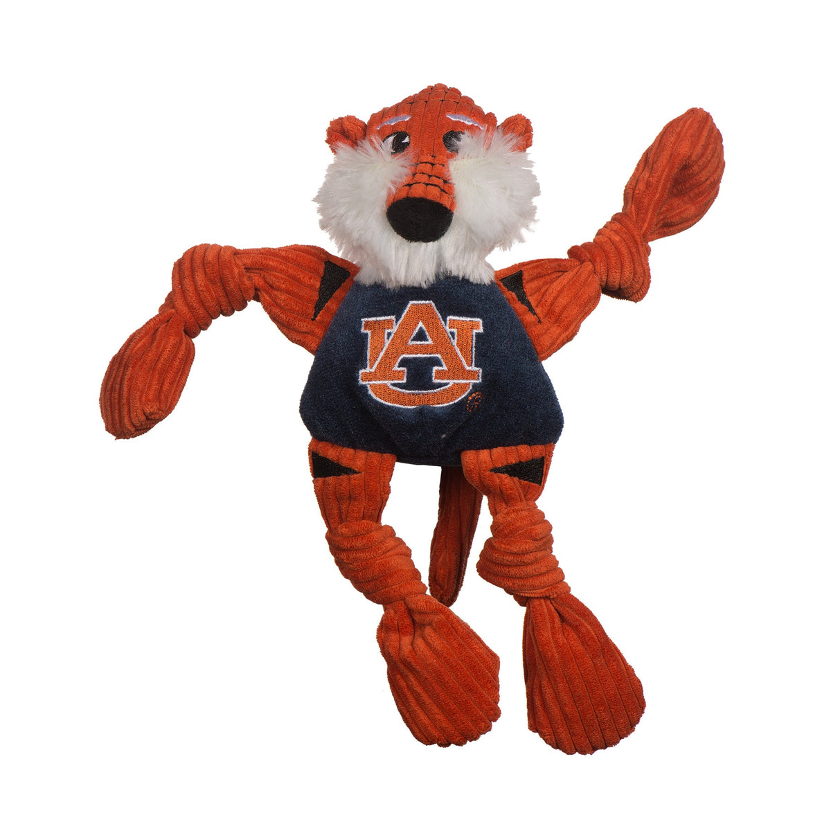 Auburn Tigers Aubie the Tiger Knottie® Plush Dog Toy – Officially Licensed NCAA HuggleHounds
