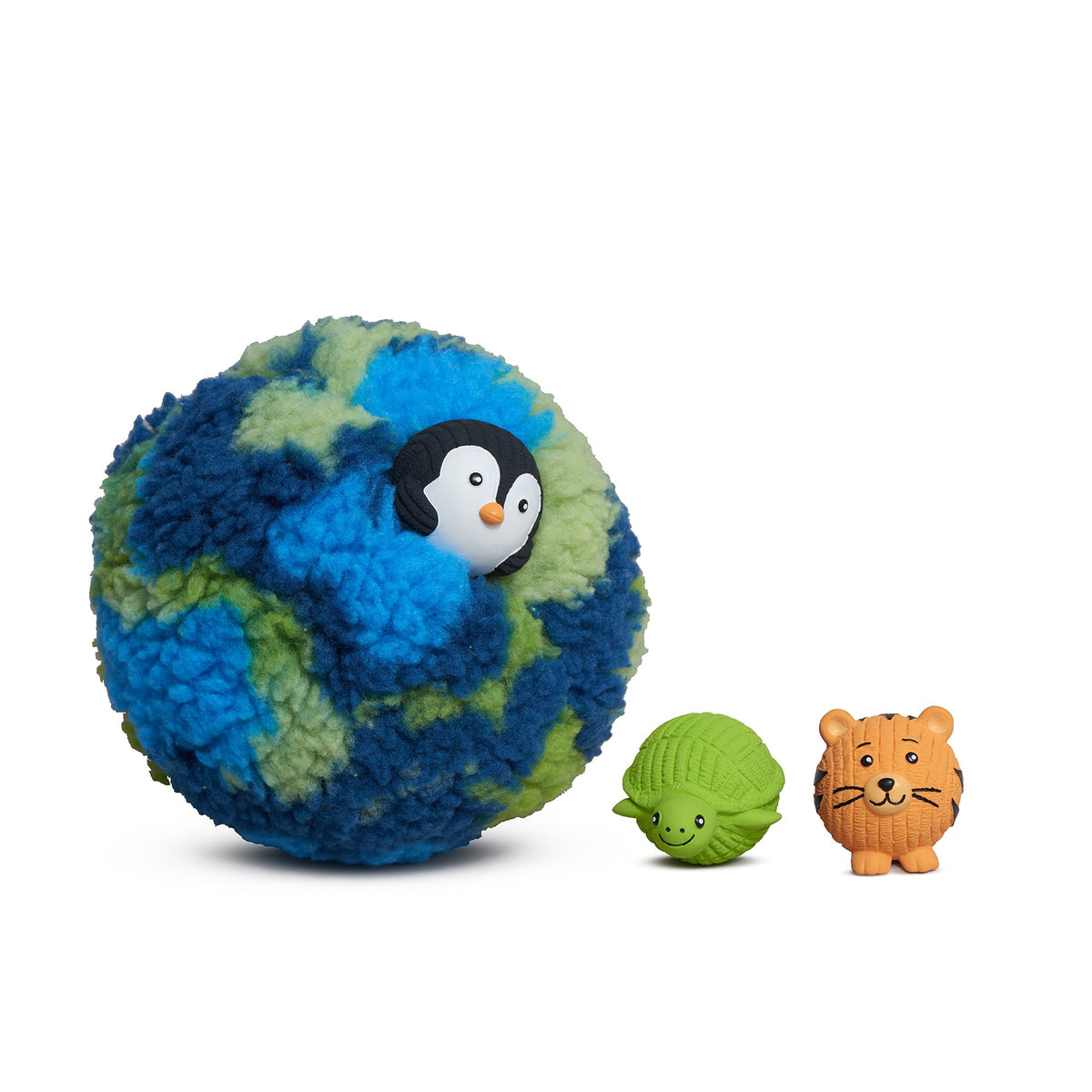 HuggleSnuffles™ SnuffleSphere™ Puzzle Ball – 6 Toys in 1 with 3 Ruff-Tex® Characters HuggleHounds