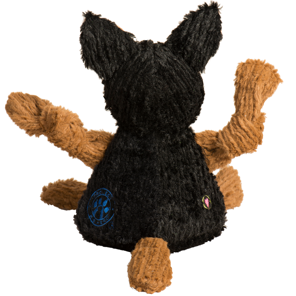 K-9 Chief Knottie® Plush Dog Toy – Supports Project K-9 Hero, Large HuggleHounds
