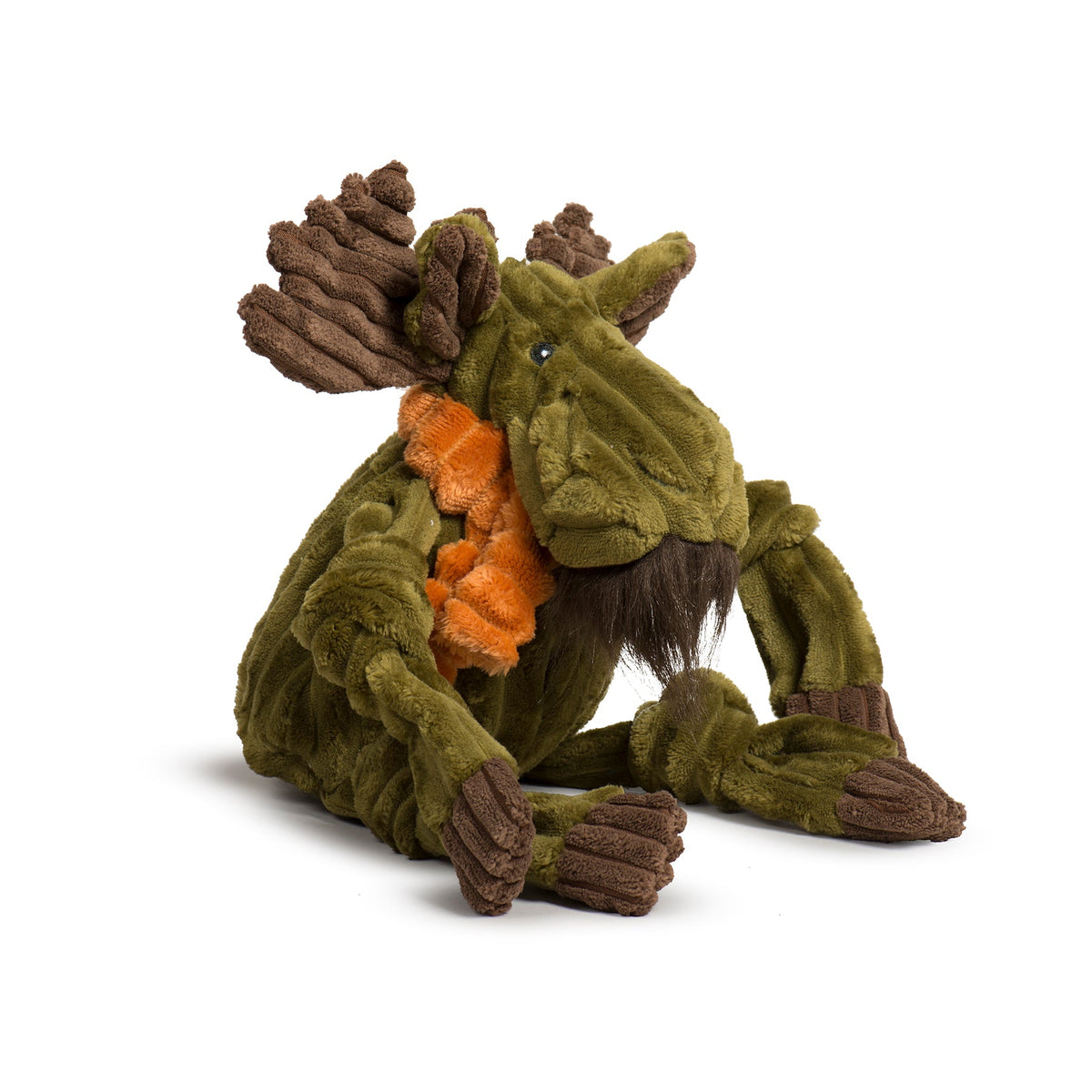 Milo Moose Knottie® Plush Dog Toy – 5 Squeakers, Tuffut Technology®, Small & Large HuggleHounds