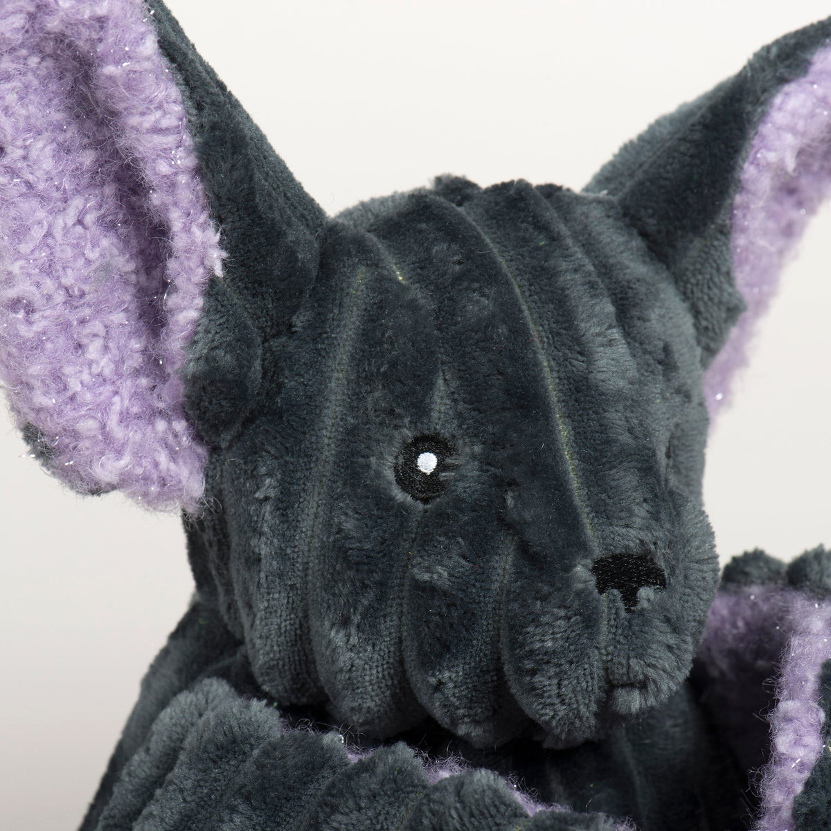 Baxter Bat Halloween Plush Dog Toy – 3 Squeakers & Tuffut Technology®, Small & Large HuggleHounds