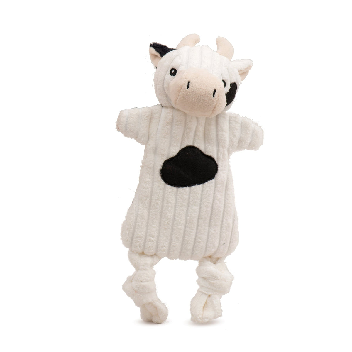Barnyard HuggleFlatties™ Plush Dog Toy 3-Pack – Squeaky, Crinkle & Machine Washable HuggleHounds