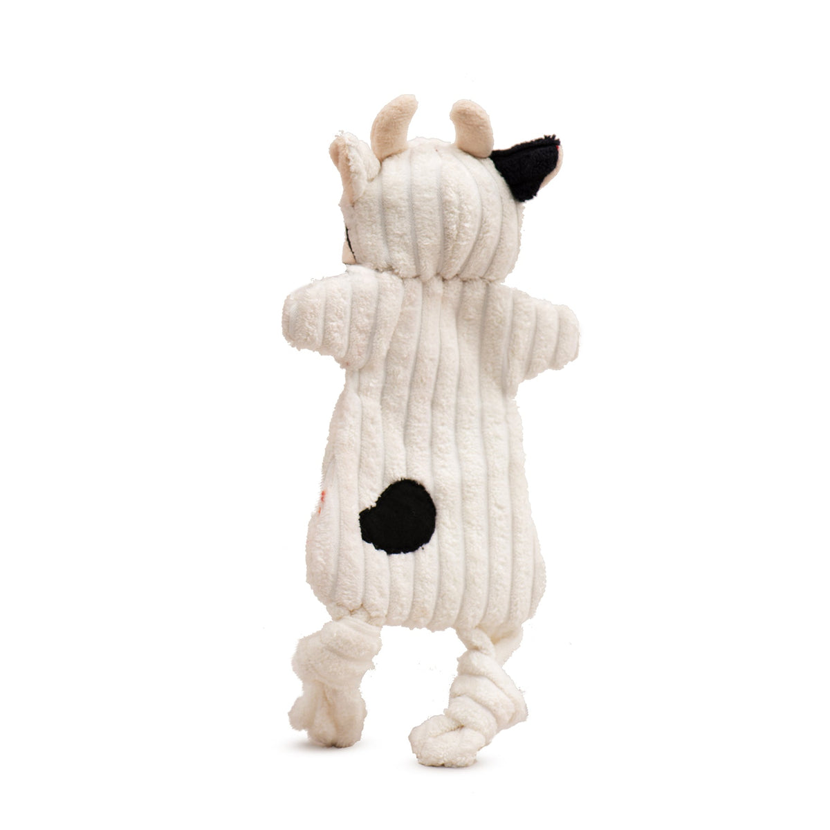 Barnyard HuggleFlatties™ Plush Dog Toy 3-Pack – Squeaky, Crinkle & Machine Washable HuggleHounds