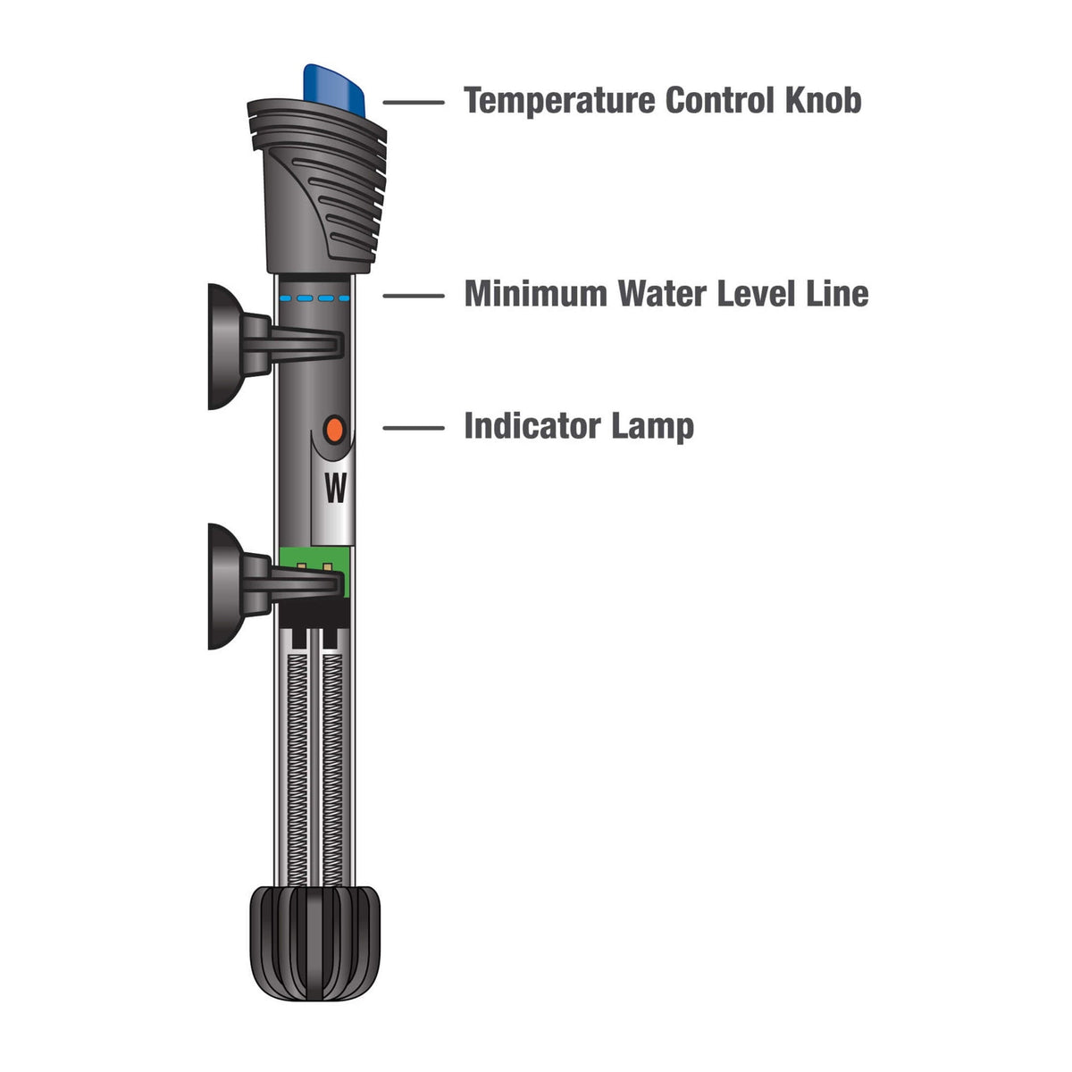 Aqueon Submersible Aquarium Heater – Up to 55 Gallon MJ's Pet Closet