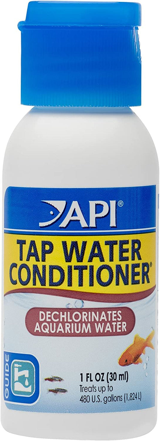 API Tap Water Conditioner bottle with blue cap and label