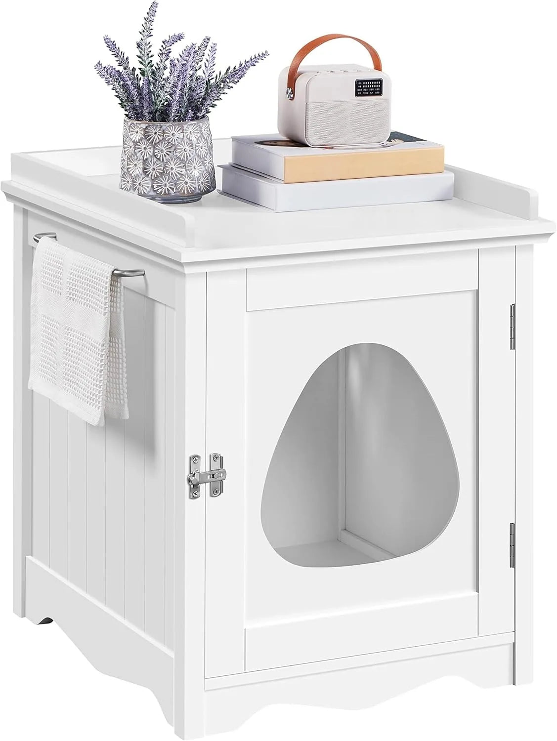 Hidden Cat Litter Box Enclosure