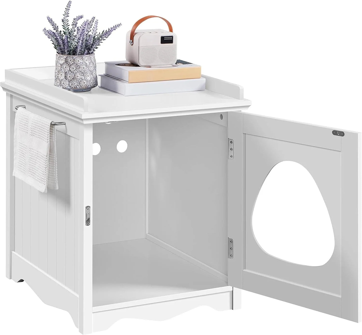 Hidden Cat Litter Box Enclosure