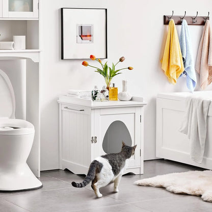 Hidden Cat Litter Box Enclosure