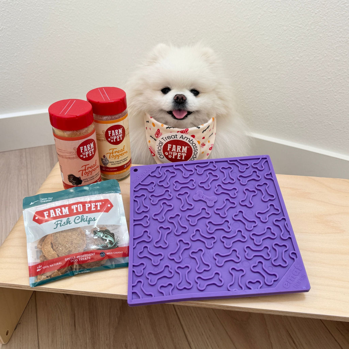 SodaPup Lick Mat for Dogs & Cats – Enrichment Feeder Farm To Pet