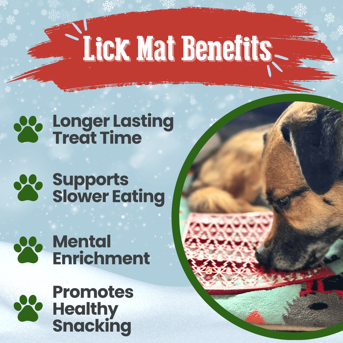 SodaPup Lick Mat for Dogs & Cats – Enrichment Feeder Farm To Pet