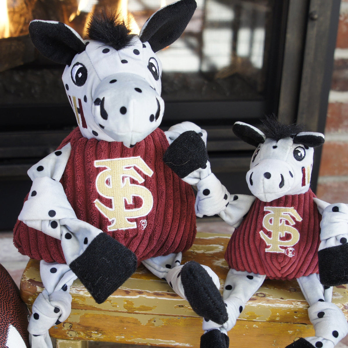 Florida State Seminoles Cimarron Knottie® Plush Dog Toy – Officially Licensed NCAA HuggleHounds