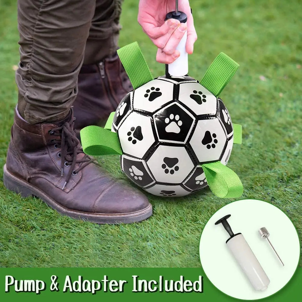 Interactive Football Toy with Grab Tabs
