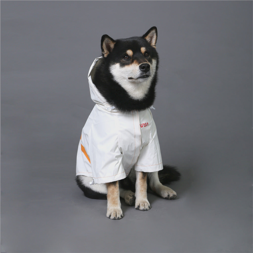 Windproof Waterproof Dog Rain Jacket | Reflective Hooded Raincoat for Dogs & Cats | S–5XL Furr Baby Gifts