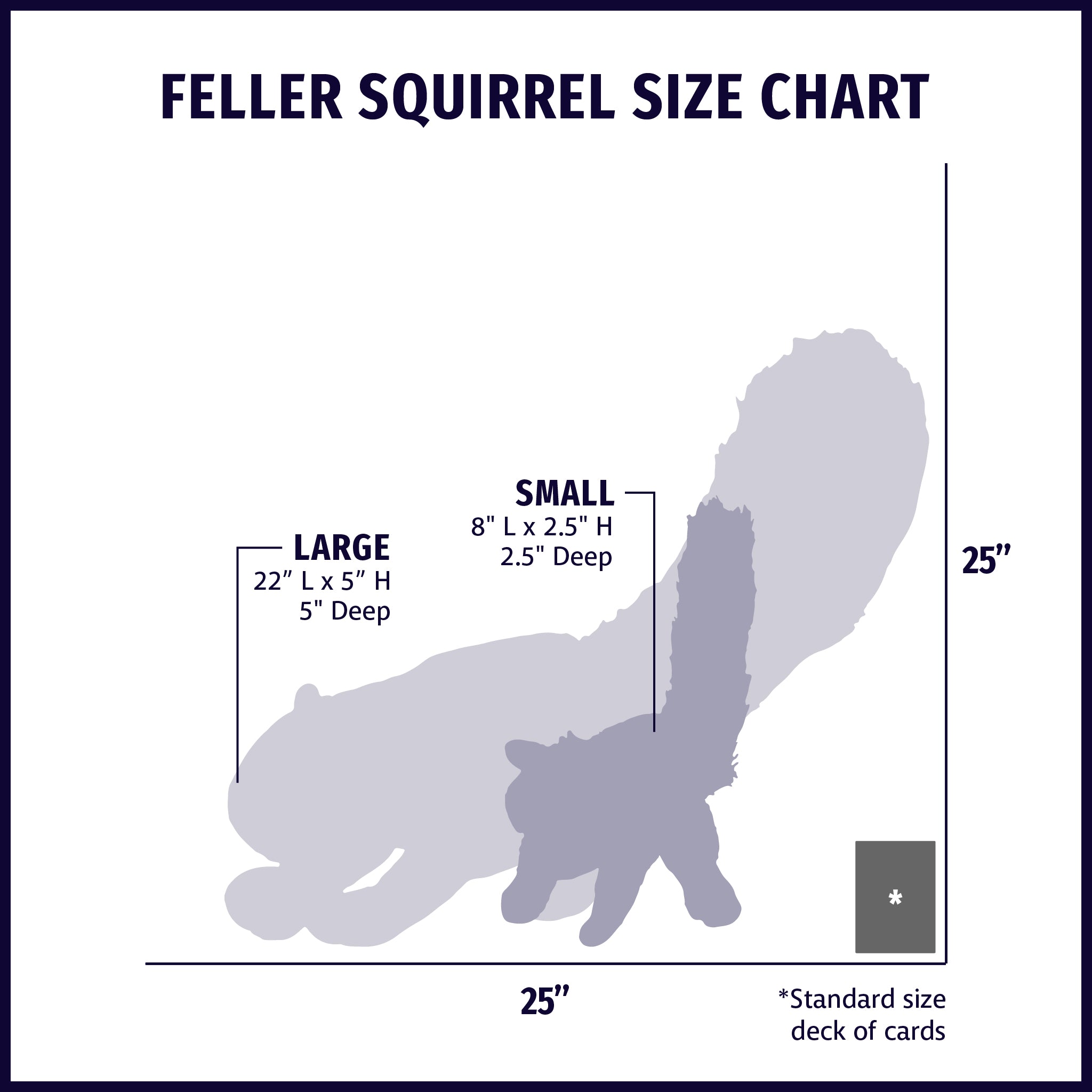 Feller Squirrel Plush Dog Toy – Soft, Squeaky Tug Toy for Dogs HuggleHounds
