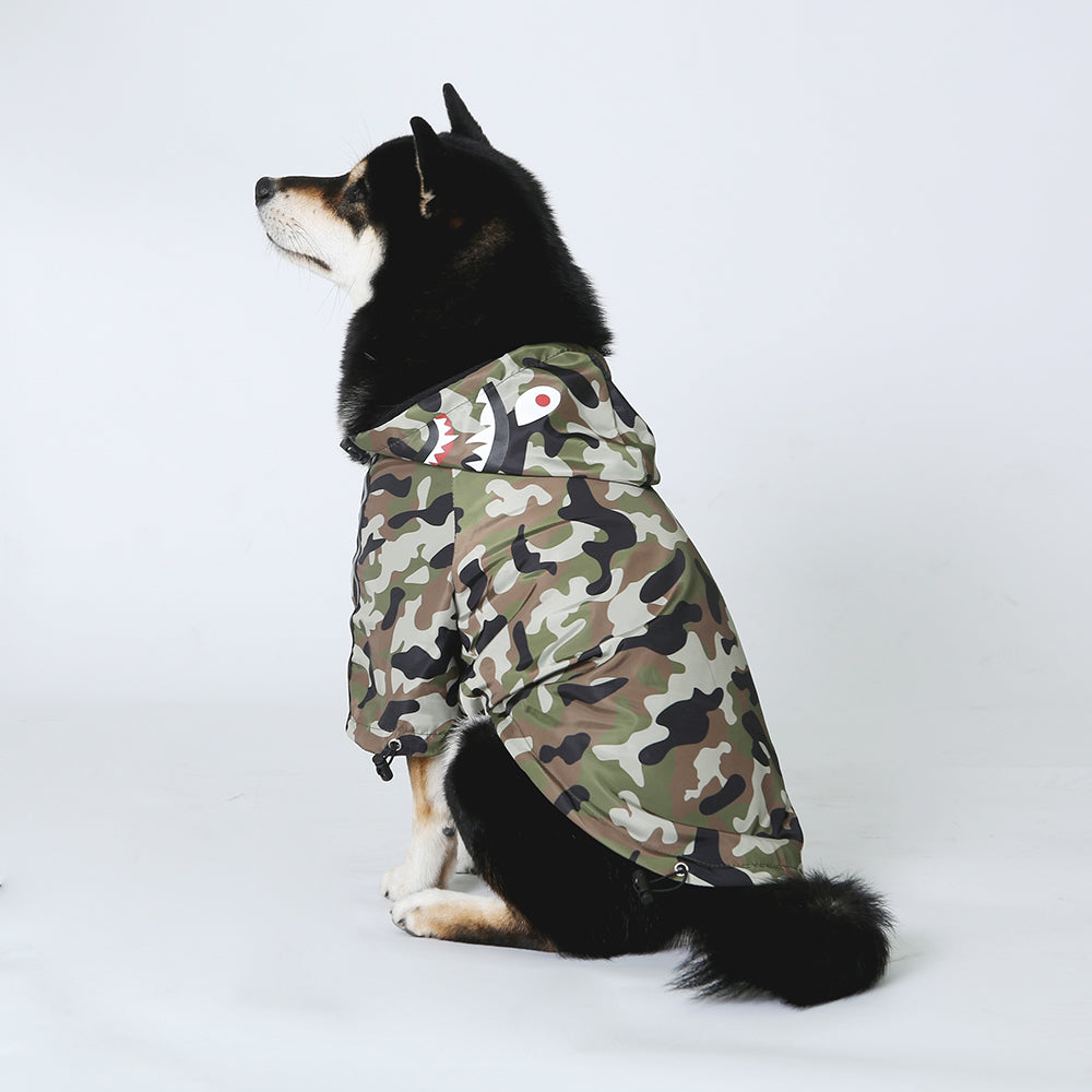 Windproof Waterproof Dog Rain Jacket | Reflective Hooded Raincoat for Dogs & Cats | S–5XL Furr Baby Gifts