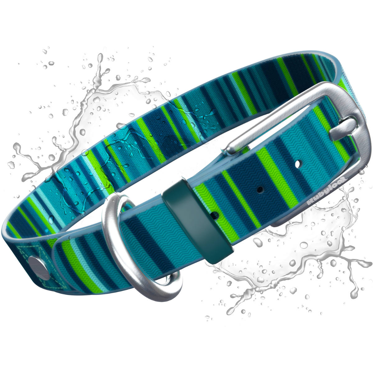 Rubyloo Waterproof Dog Collar | Washable, Stink-Proof & Quick-Dry | S/M/L Rubyloo