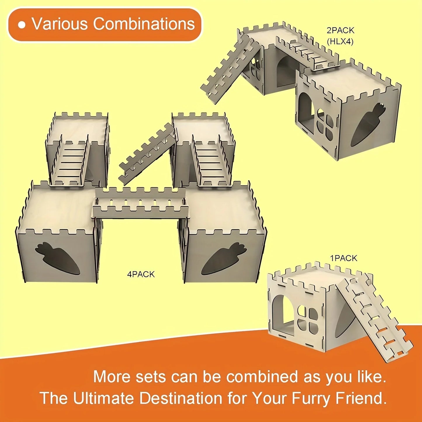 Castle, Hiding Place, Detachable Habitat, Evading House, Wood
