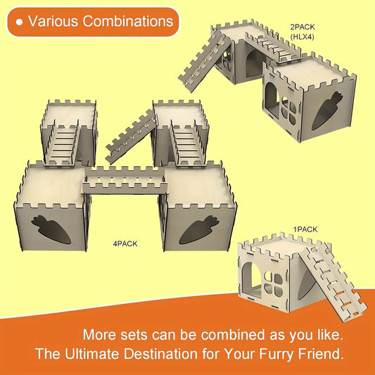 Castle, Hiding Place, Detachable Habitat, Evading House, Wood