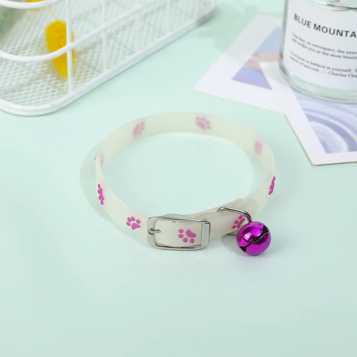 Luminous Cat Necklace Anti-Loss Fluorescent