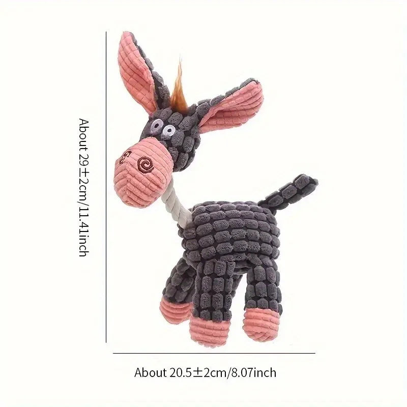 Plush Squeaky Chew Toys Teething Training