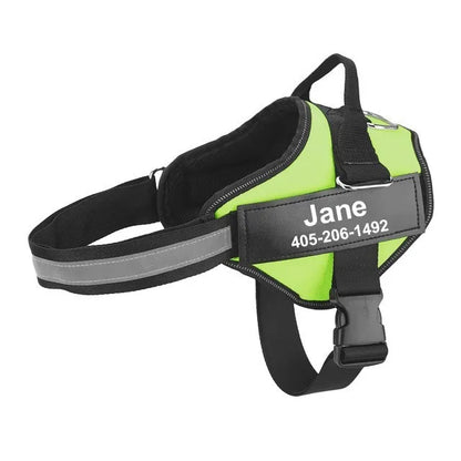 Dog Harness Adjustable Vest Reflective Breathable