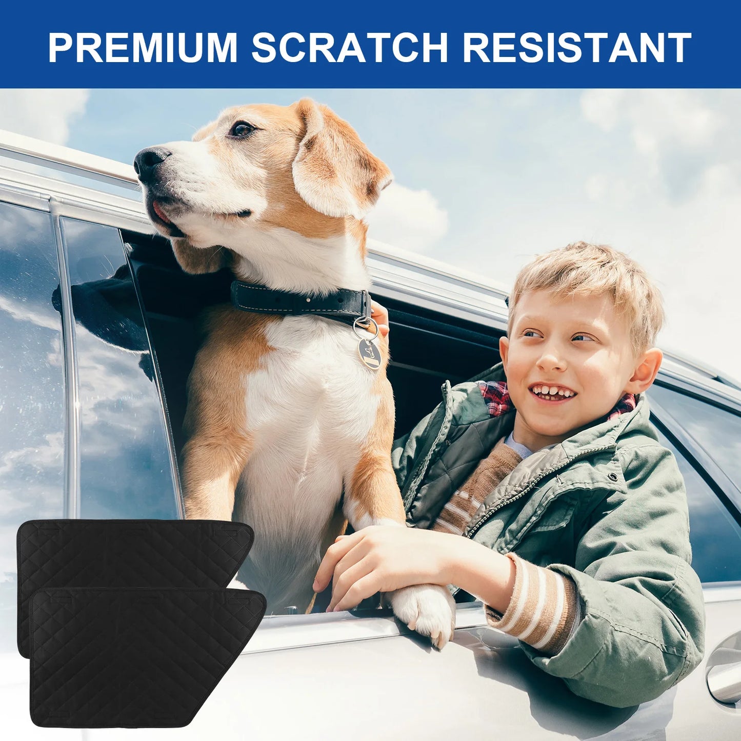 2PcsWaterproof Car Door Cover Anti-Scratch