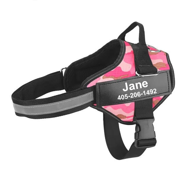Dog Harness Adjustable Vest Reflective Breathable