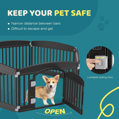 Plastic 6 Panel  Playpen