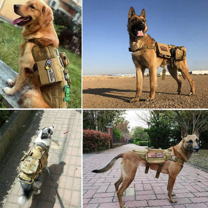 12 Pieces Tactical Patch Bundle Vest Harness Collar
