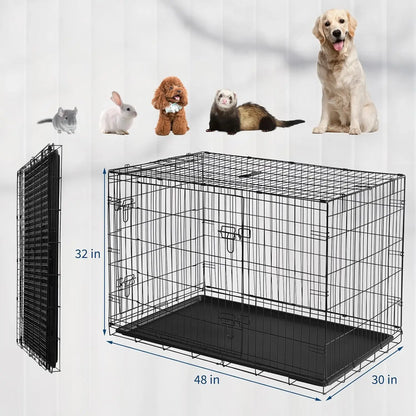 24/48 Inch Portable Folding Small Crate