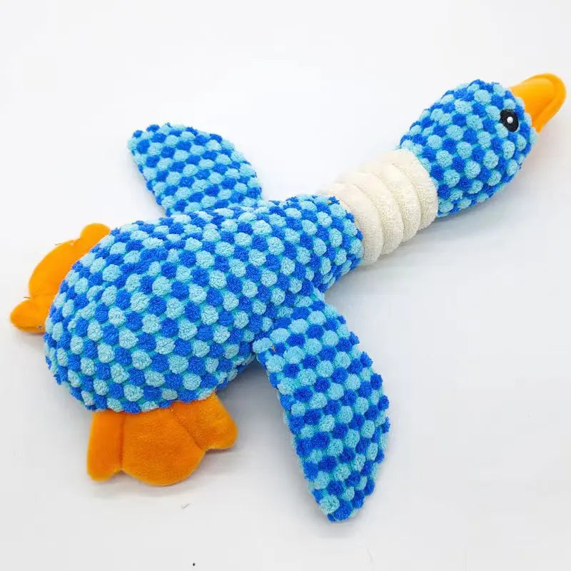 Indestructible Toy for Aggressive Chewers, Squeak Toy, Interactive
