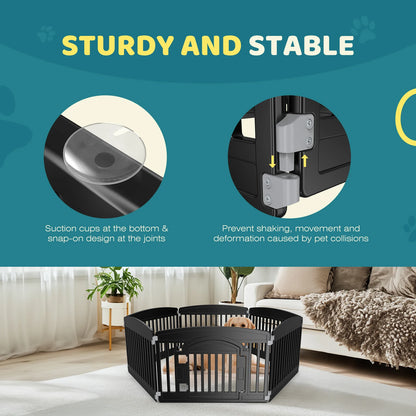Plastic 6 Panel  Playpen