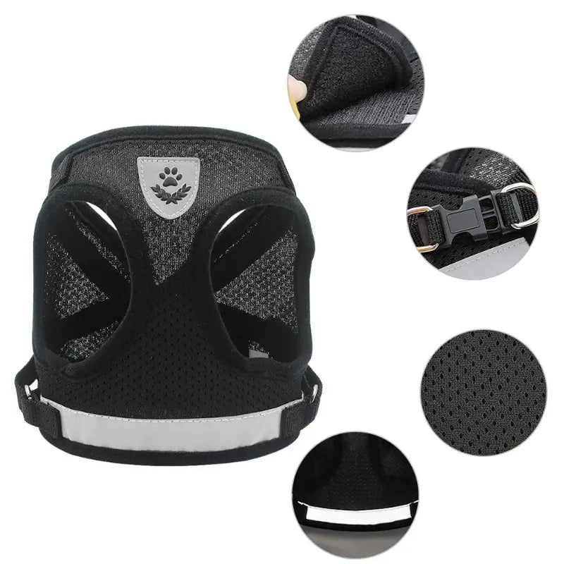 Undershirt Harnesses Mesh Breathable Adjustable