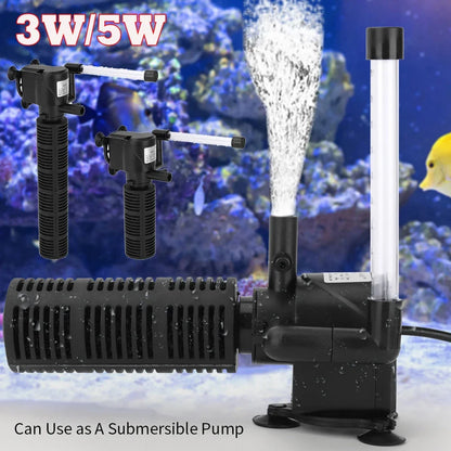 3 in 1 Silent Aeration Water Purifier Internal Pump
