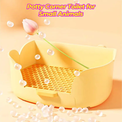 Large Rabbit Litter Box Corner Toilet Trainer