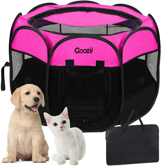 Portable Foldable Pet Playpen for Indoor and Outdoor