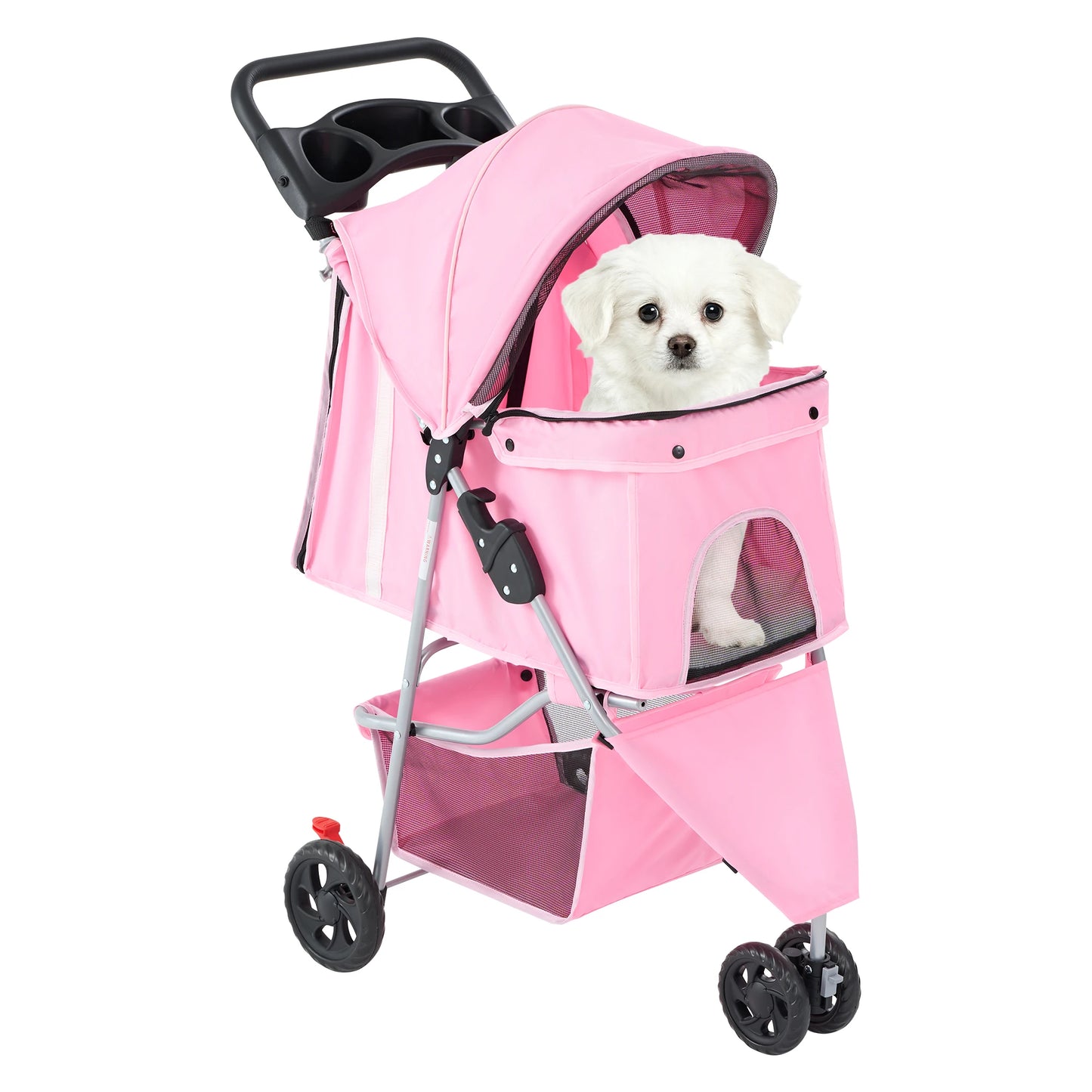 3 Wheels Foldable Pet Stroller