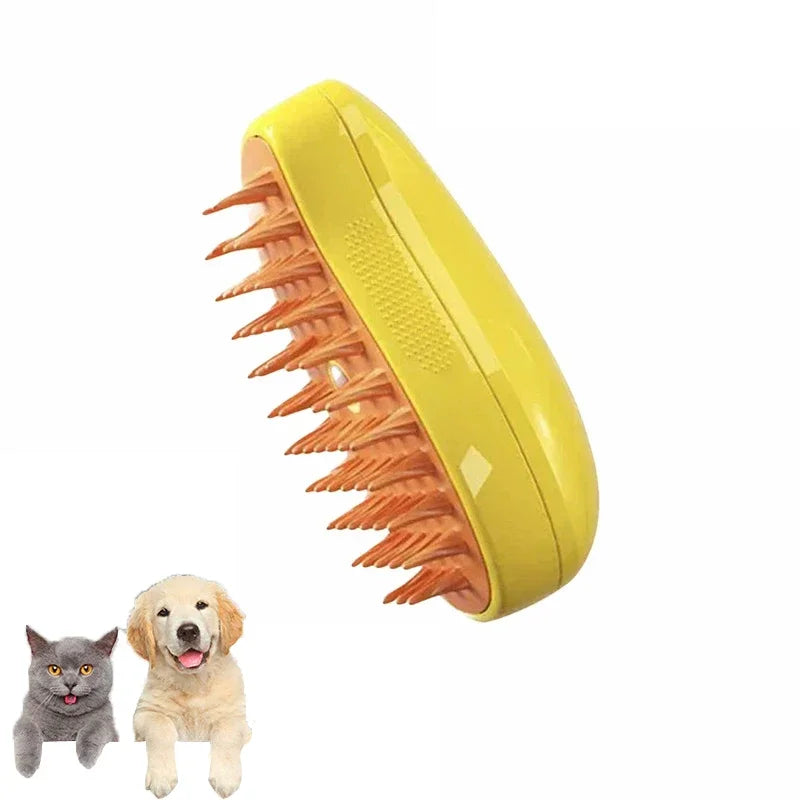 Steam Brush Electric Sprayer for Massage Pet Grooming