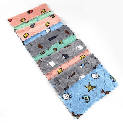 5Pcs Soft Pet Pee Pad Small Animal Blanket
