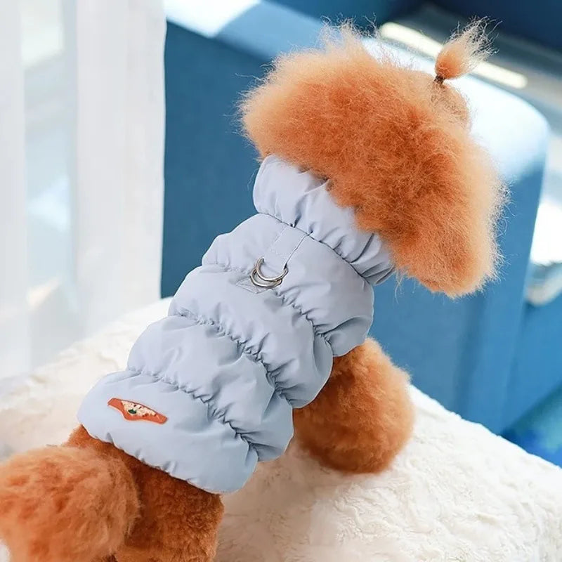 Soft Warm Winter Padded Jacket For Small Medium Pet