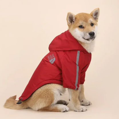 Reflective Autumn Winter Waterproof Warm Coat