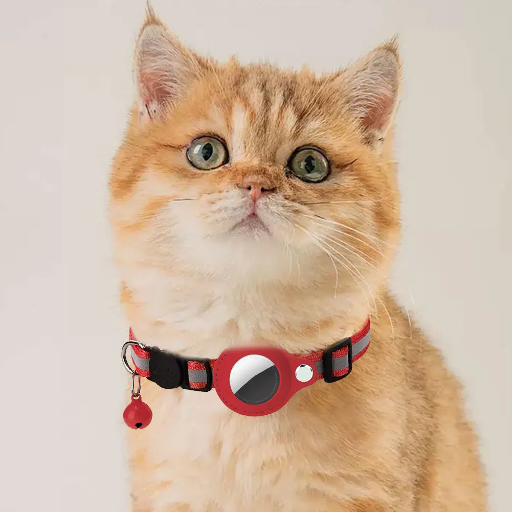 For Apple AirTag Cat Collar Adjustable