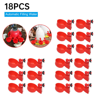 36-1PCS Chicken Automatic Drinker Feeder
