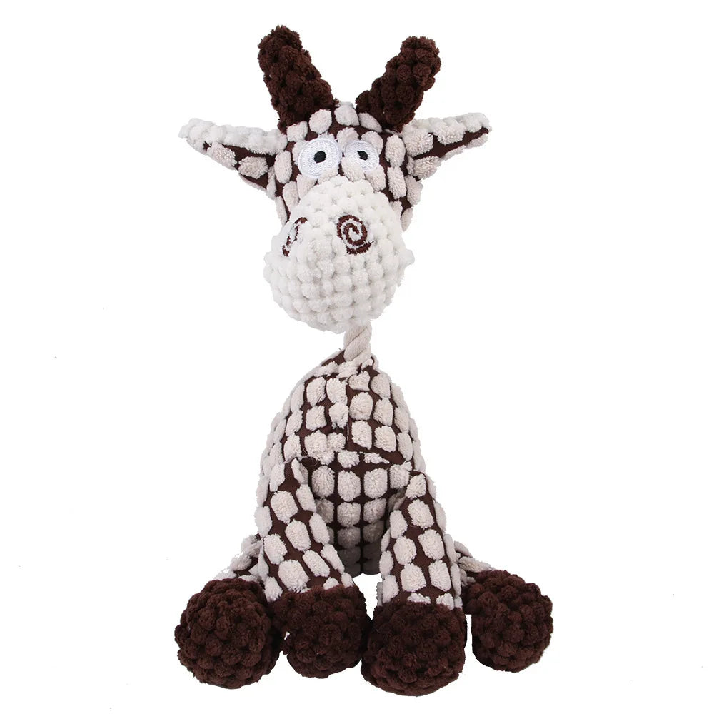 Plush Squeaky Chew Toys Teething Training