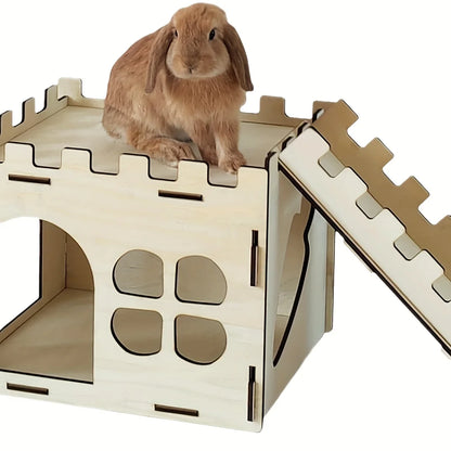 Castle, Hiding Place, Detachable Habitat, Evading House, Wood