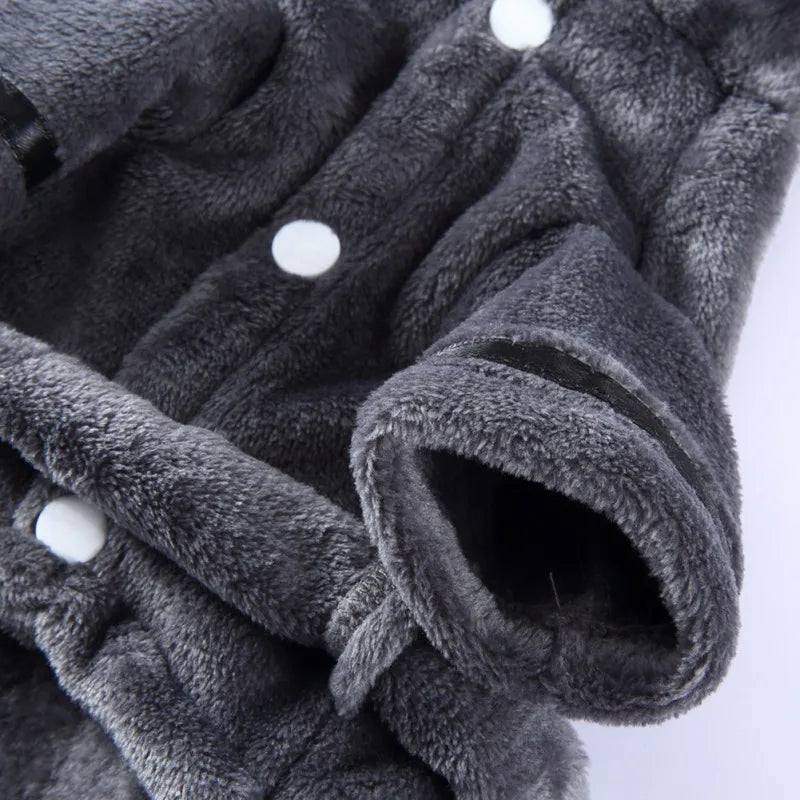 Pet Dog Bathrobe with Hood, Drying Towel