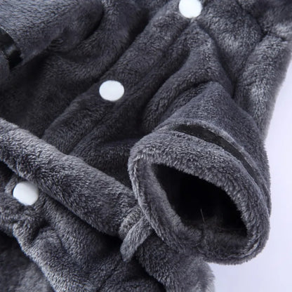 Pet Dog Bathrobe with Hood, Drying Towel