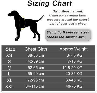 Dog Harness Adjustable Vest Reflective Breathable