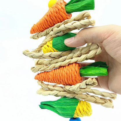 1pc Random Color & Style Handmade Woven Shaped Toy