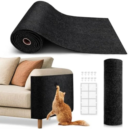 Mat Trimmable Self-Adhesive Carpet for DIY Cat Climbing and Scratching